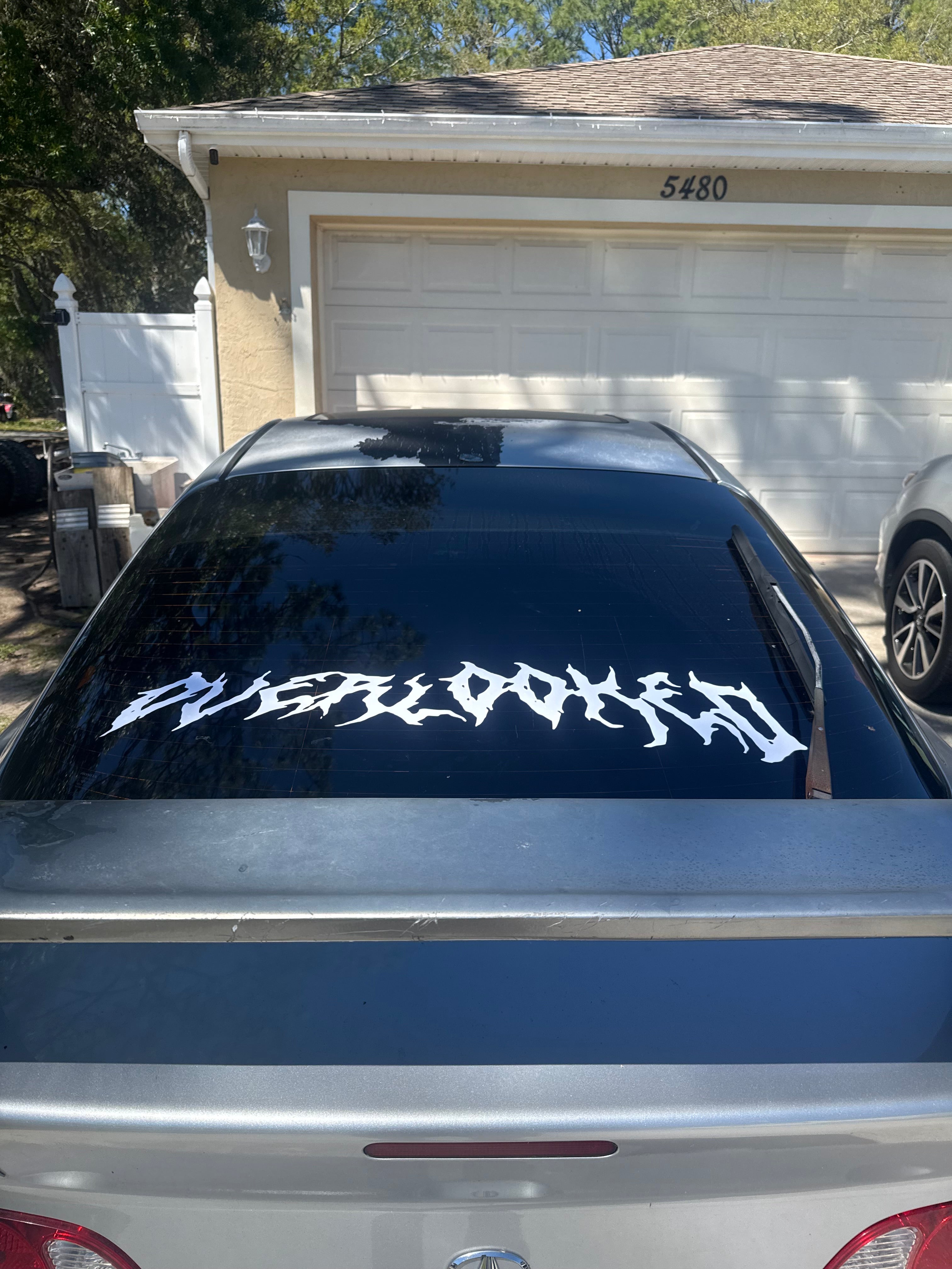 overlooked 36” front/rear windshield banner
